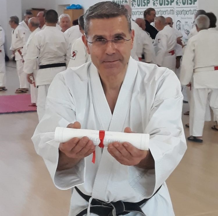 Settimo Dan per Sanfilippo, il maestro di Arcisate
